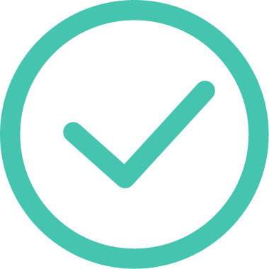 checkmark icon for completing an environmental scan
